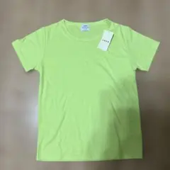 新品タグ付き coen 半袖Tシャツ ライム Mサイズ