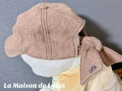 La Maison de Lyllis キャップ 後ろリボン ブラウン 春 帽子のサムネイル