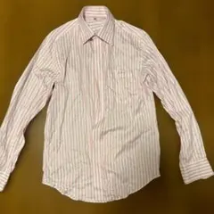 UNIQLO ユニクロ ストライプ ピンク シャツ