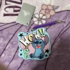 ディズニー スティッチ パスケース キーチェーンのサムネイル
