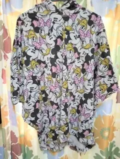 ミッキー ミニー フード付きパーカー