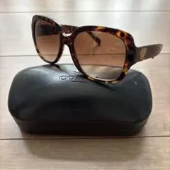 COACH サングラス べっ甲柄 ブラウン系 ハートのサムネイル