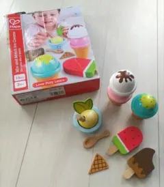 Hape ハペ アイスクリームセット　※外箱無しのサムネイル