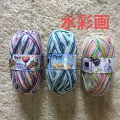 オパール 編み物