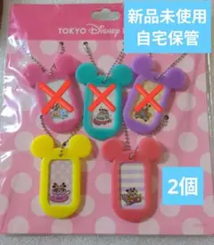 東京ディズニーリゾート　キーチェーン　ネームタグ　2個
