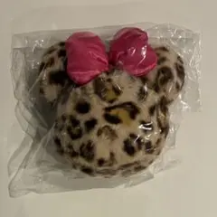 ミニー　ヒョウ柄　ポーチ