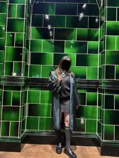 ハリーポッターローブ、ネクタイ、マフラー、ニット、カチューシャ、靴下、スリザリン