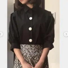 kutir ブラウス　黒
