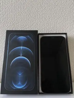 iPhone12Pro 128GB SIMフリー 青 バッテリー72%