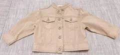 branshes ベージュ デニムジャケット 90サイズ　ベビー♥︎キッズ♥︎子供用