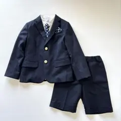 美品✨グリーンレーベルリラクシング　125㎝　フォーマルスーツ　卒業式　入学式