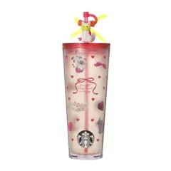 スタバ バレンタイン2026 コールドカップタンブラーキャット 710ml