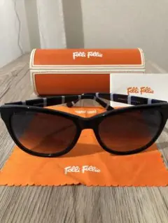Folli Follie ブルーサングラス ケース付き