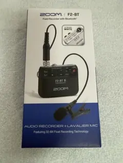 ア*ロ様 【美品】ZOOM F2-BT フィールドレコーダー　ホワイト 本体＋箱 ZOOM 世界最小・最軽量の「F2」「F2-BT」フィールドレコーダーを