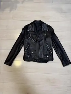 羊革　レディースライダースジャケット