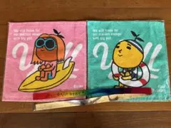 ゆず YUZU BIGYELL ゆず太郎 ハンドタオル 2枚 ☆ゆずのみ銀テ付き