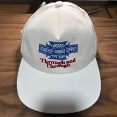 P.C.G.S. バイカーキャップ 白