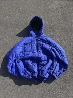 Columbia hooded puffer jacket テック ブルー