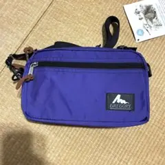 グレゴリー パデッドショルダーバッグ 旧ロゴ