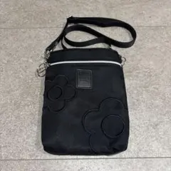 美品☆MARY QUANT ショルダー ポシェット サコッシュ スマホショルダー