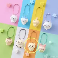 ちいかわマスコット付き　ビスケットキーホルダー【シーサー】