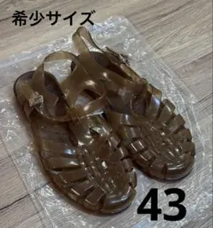 ウ*ー様 【完売品】PLASTICANA Sunchanvre サンダル 43のサムネイル