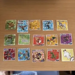 ポケモンキャラクターシール 16枚セット
