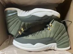 未使用タグ付き　NIKE jordan retro 12 OLIVE