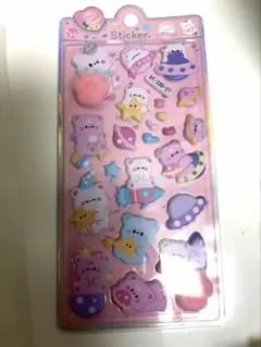 k*.様 ぷくっと　キャラクターシール1枚