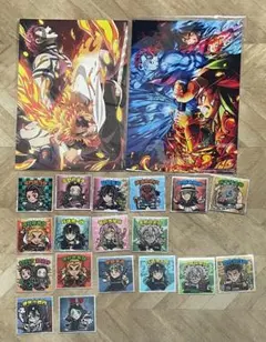 鬼滅の刃 鬼滅の刃マンチョコ 18枚セット おまけ付き