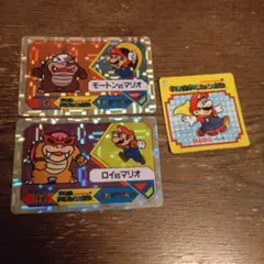 スーパーマリオワールド トレーディングカード 3枚セット