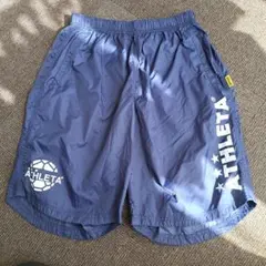 ATHLETAアスレタ ネイビー ハーフパンツ　ショートパンツ　サッカー