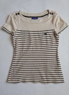 美品　バーバリーブルーレーベル　半袖カットソー