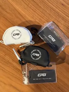 CPG ゴルフ ポーチ BK.WT2個セットのサムネイル