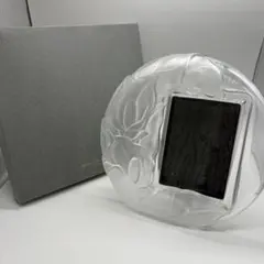 箱付き　ホヤ　クリスタル　フォトフレーム　写真立て　クリスタル　　no.195のサムネイル