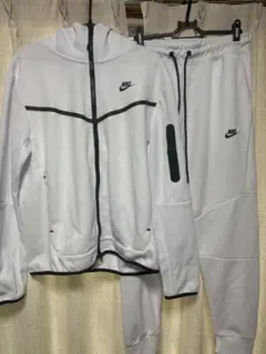 Nike ジャージ上下セット ホワイト Lサイズ