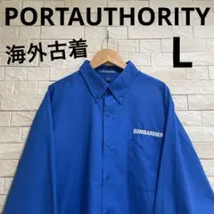 PORTAUTHORITY ポートオソリティ　長袖ワークシャツブ　サイズL