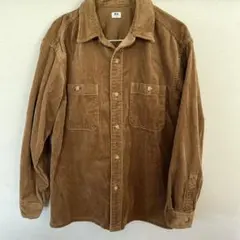 UNIQLO コーデュロイブラウンシャツ S