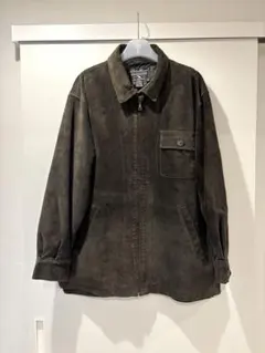 【Eddie Bauer】Suede Leather Jacket