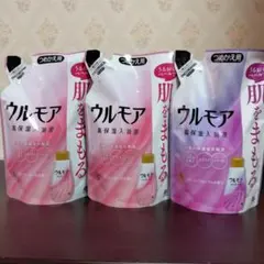 ウルモア 高保湿入浴液 つめかえ用 480ml 3個