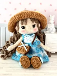 ハンドメイド あみぐるみ 可愛い人形 バハルちゃん(36cm) ハンドメイド あみぐるみ 可愛い人形 バハルちゃん(36cm) - メルカリ