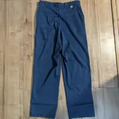 80s ディッキーズ ネイビー ワークパンツ チビタグ ykk 股下ガゼット
