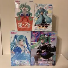 初音ミク レイニーダンス/PUNK/シャアザク/3rd 4体セットまとめ売り