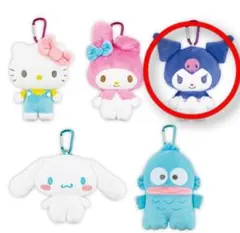 新品タグ付【サンリオ】パステルカラー がま口ポーチ クロミ