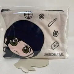 名探偵コナン★アップリケフラットポーチ★ライ★沖矢昴★諸星大★グッズ★ふわもこ