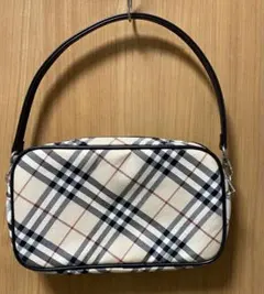 【美品】バーバリーブルーレーベル アクセサリーポーチ-ワンショルダー