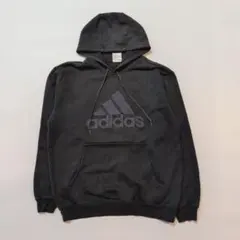 00s adidas logo sweat hoodie parka y2k