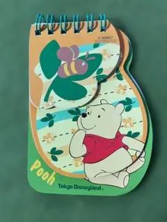東京ディズニーランド 곰돌이 푸 メモ帳