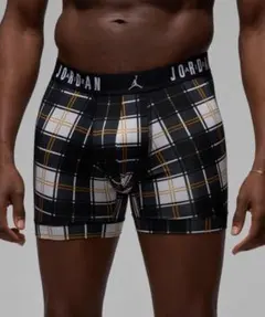 【S】JORDAN DRI-FIT M PLAID BOXER BRIEFS