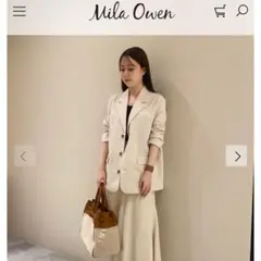Mila Owen テーラードジャケット